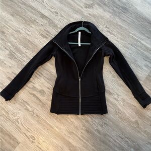 Lululemon Athletica Black Full Zip up. NWOT